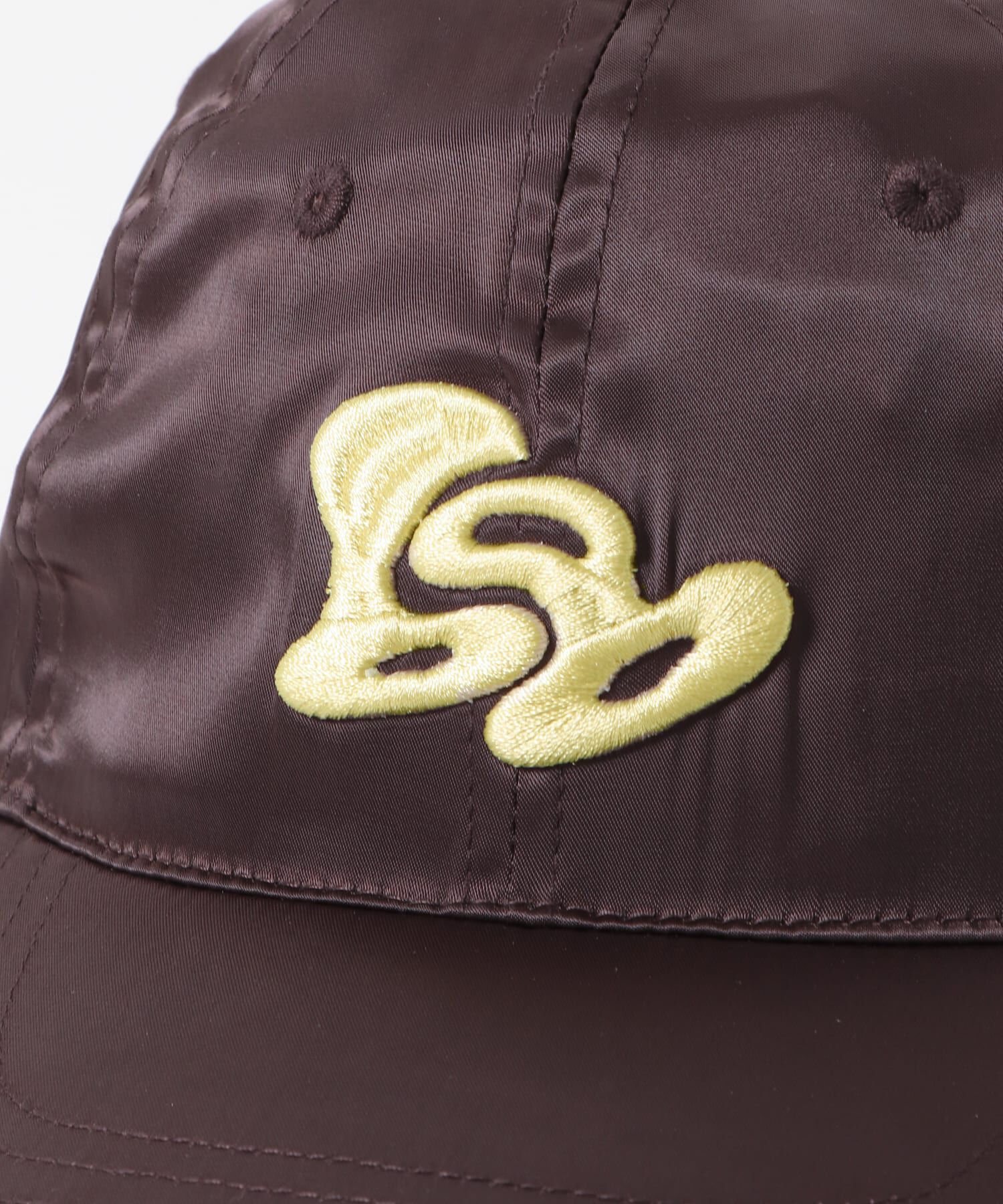  「プランプエンブロイダリーサテンCAP」|キャップ・キャスケット|