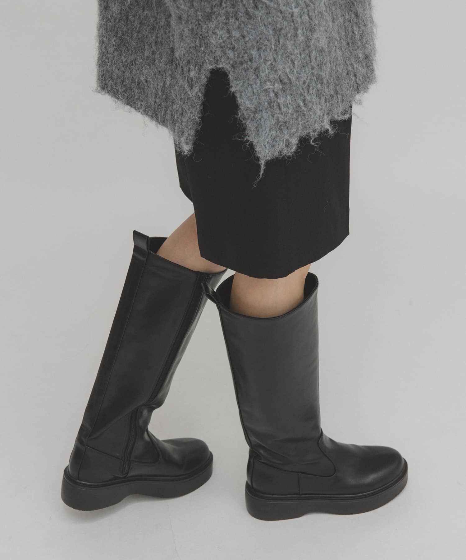  「プラットフォームロングブーツ」|ショートブーツ|