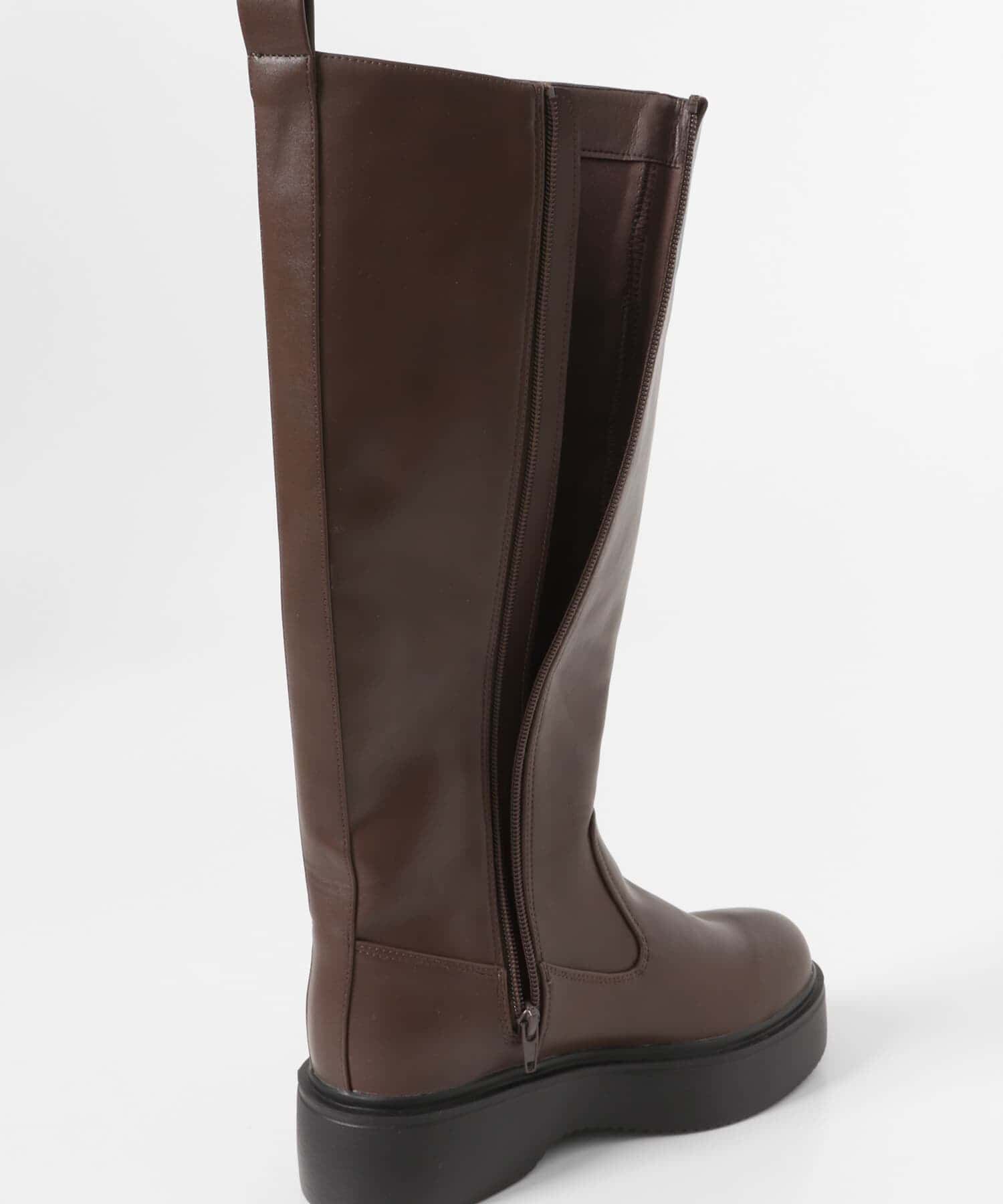  「プラットフォームロングブーツ」|ショートブーツ|