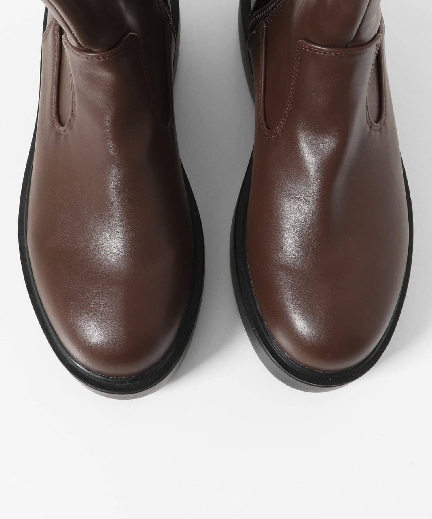  「プラットフォームロングブーツ」|ショートブーツ|