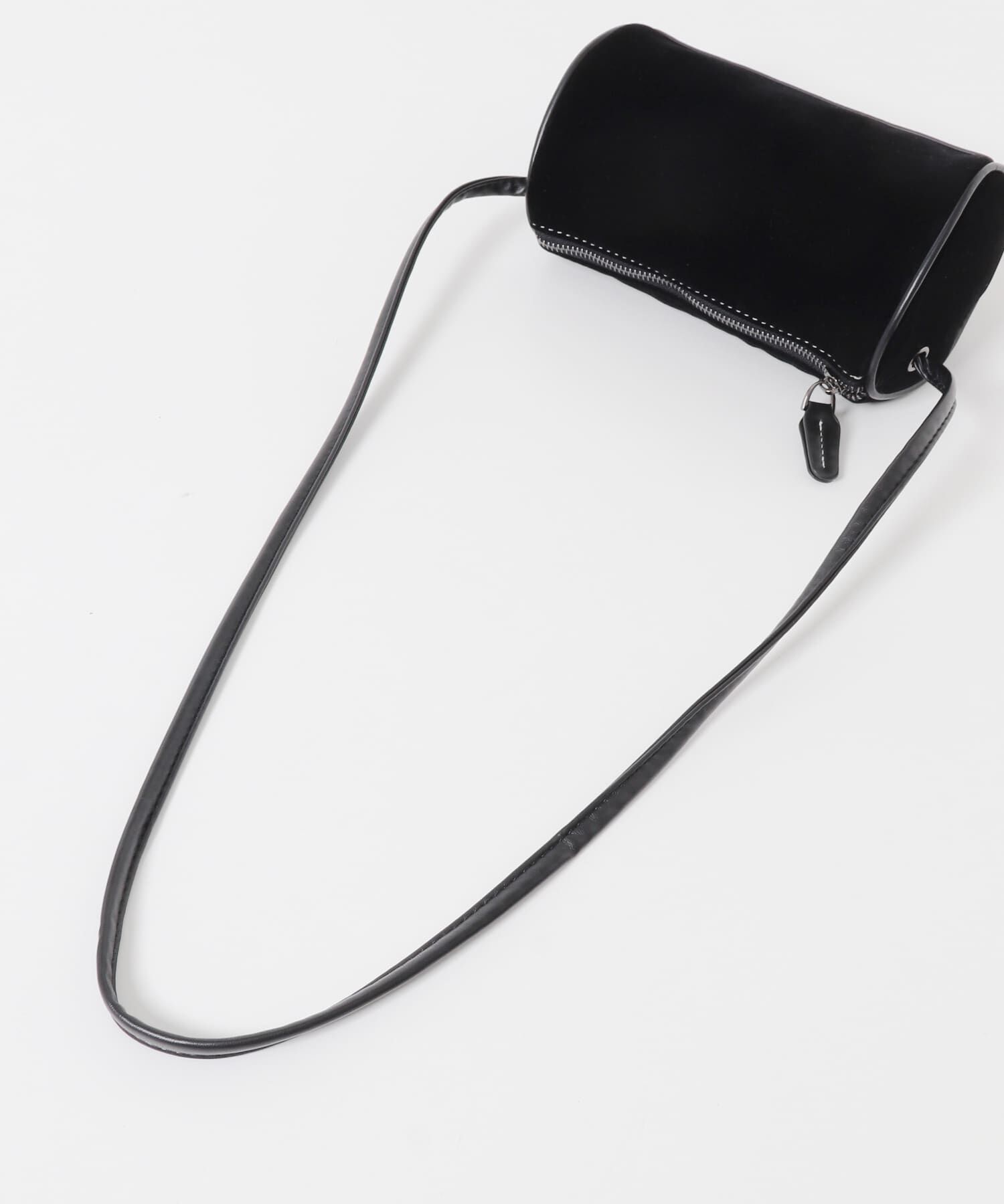  「ステッチデザインベロアミニBAG」|ショルダー・メッセンジャー|