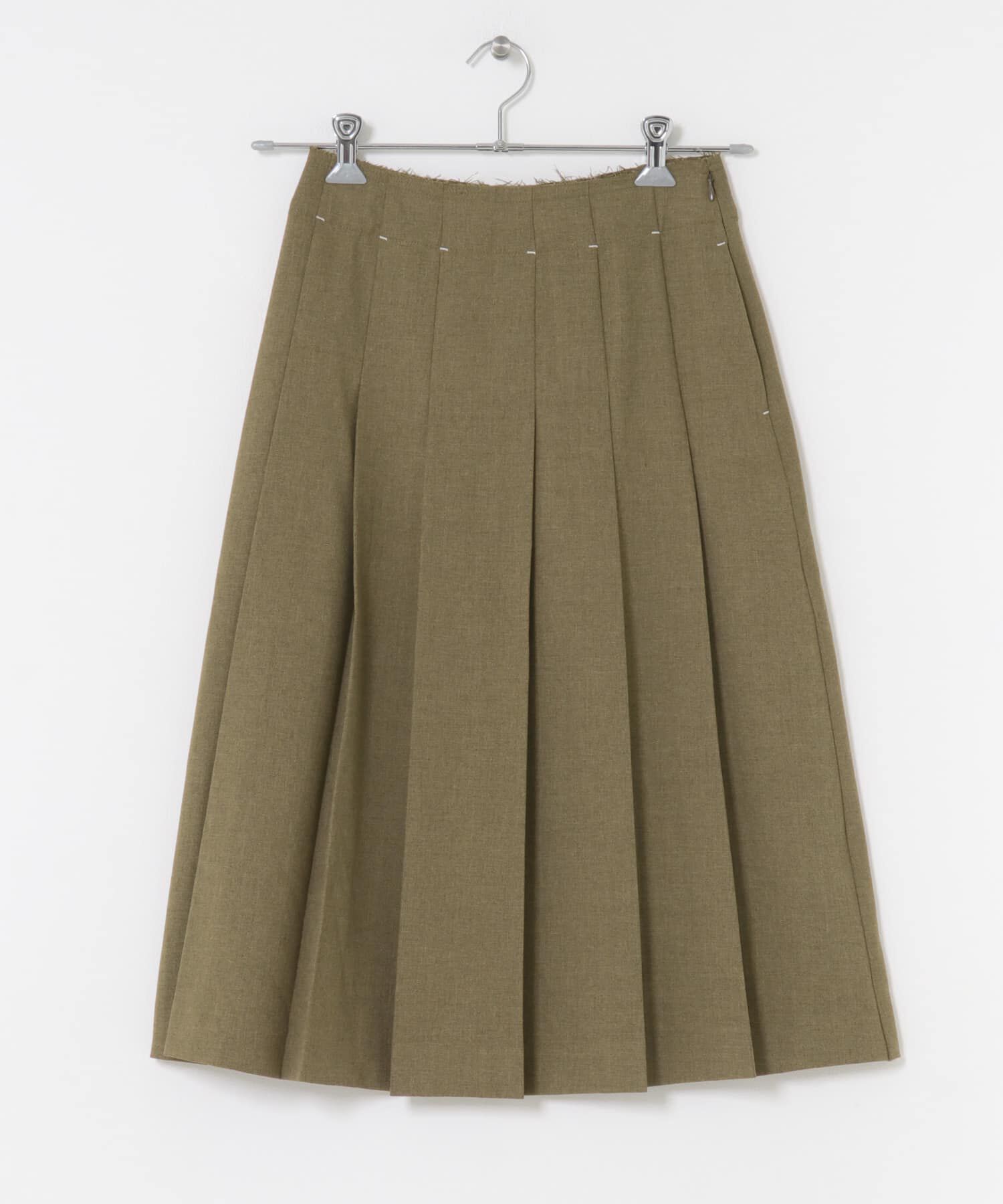  「プリーツミディスカート」|スカート|