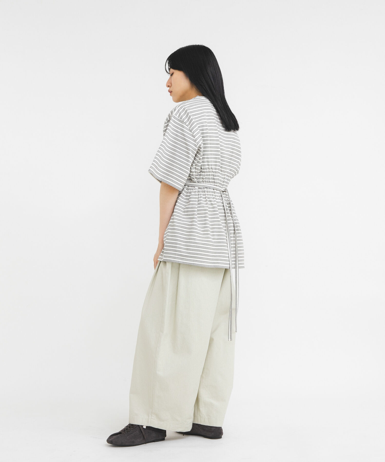  「ビスチェデザインBIGボーダーTEE」|Tシャツ・カットソー|