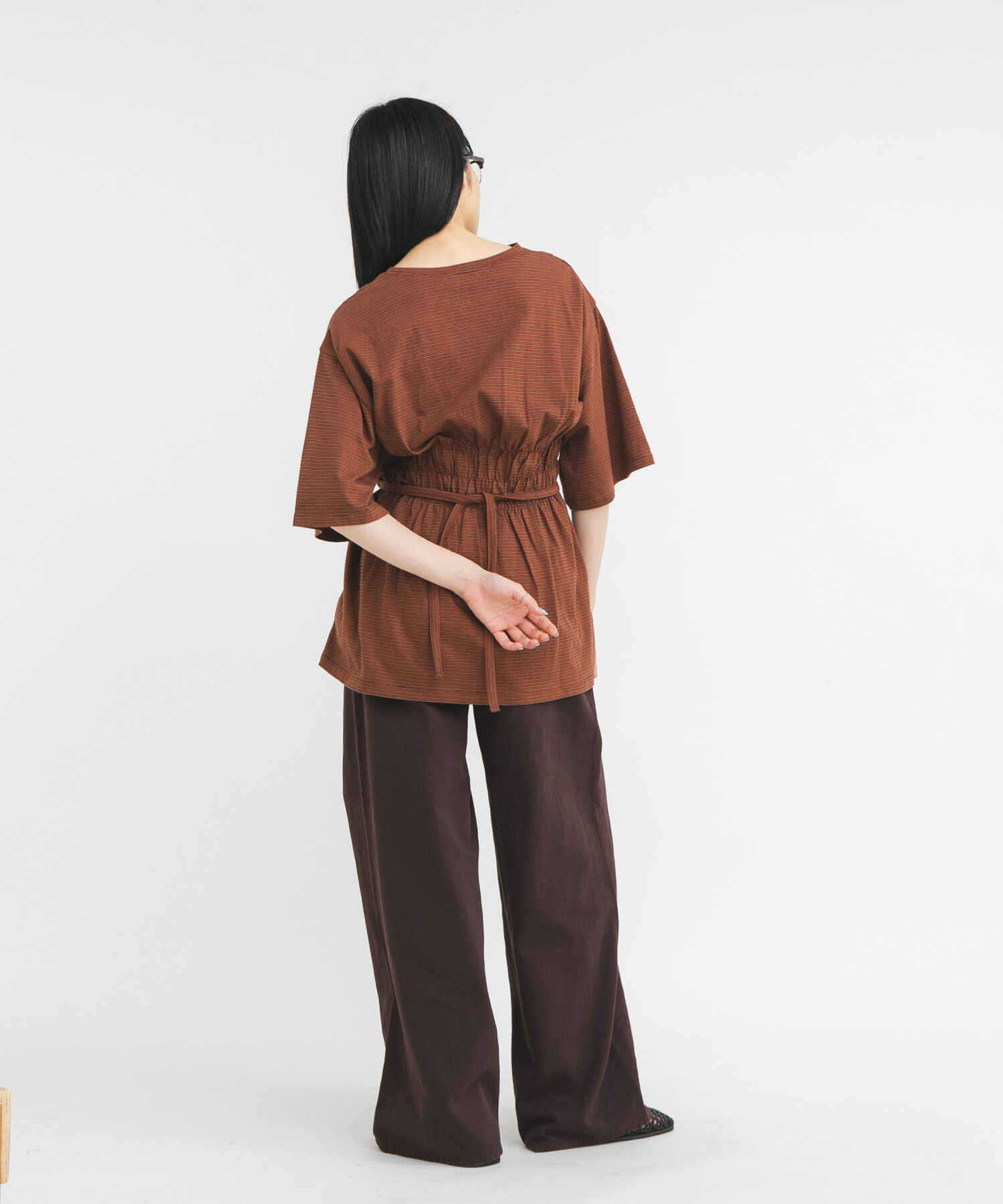  「ビスチェデザインBIGボーダーTEE」|Tシャツ・カットソー|