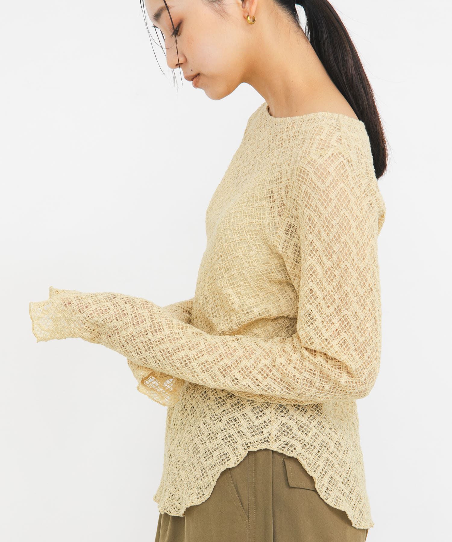  「シュリンクレーストップス」|Tシャツ・カットソー|