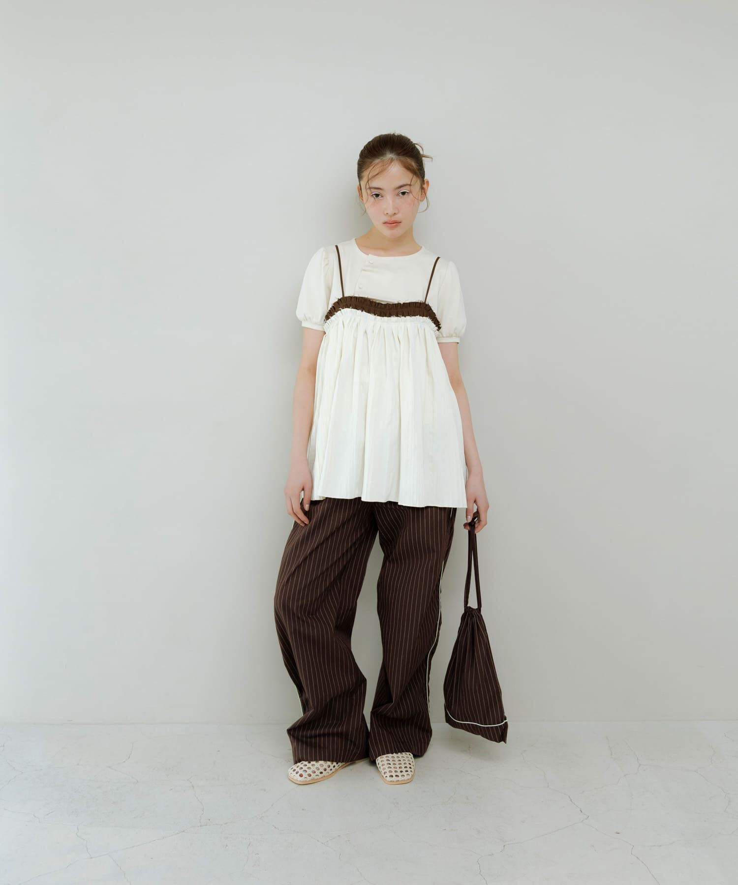  「バイカラークリンクルビスチェ」|その他|