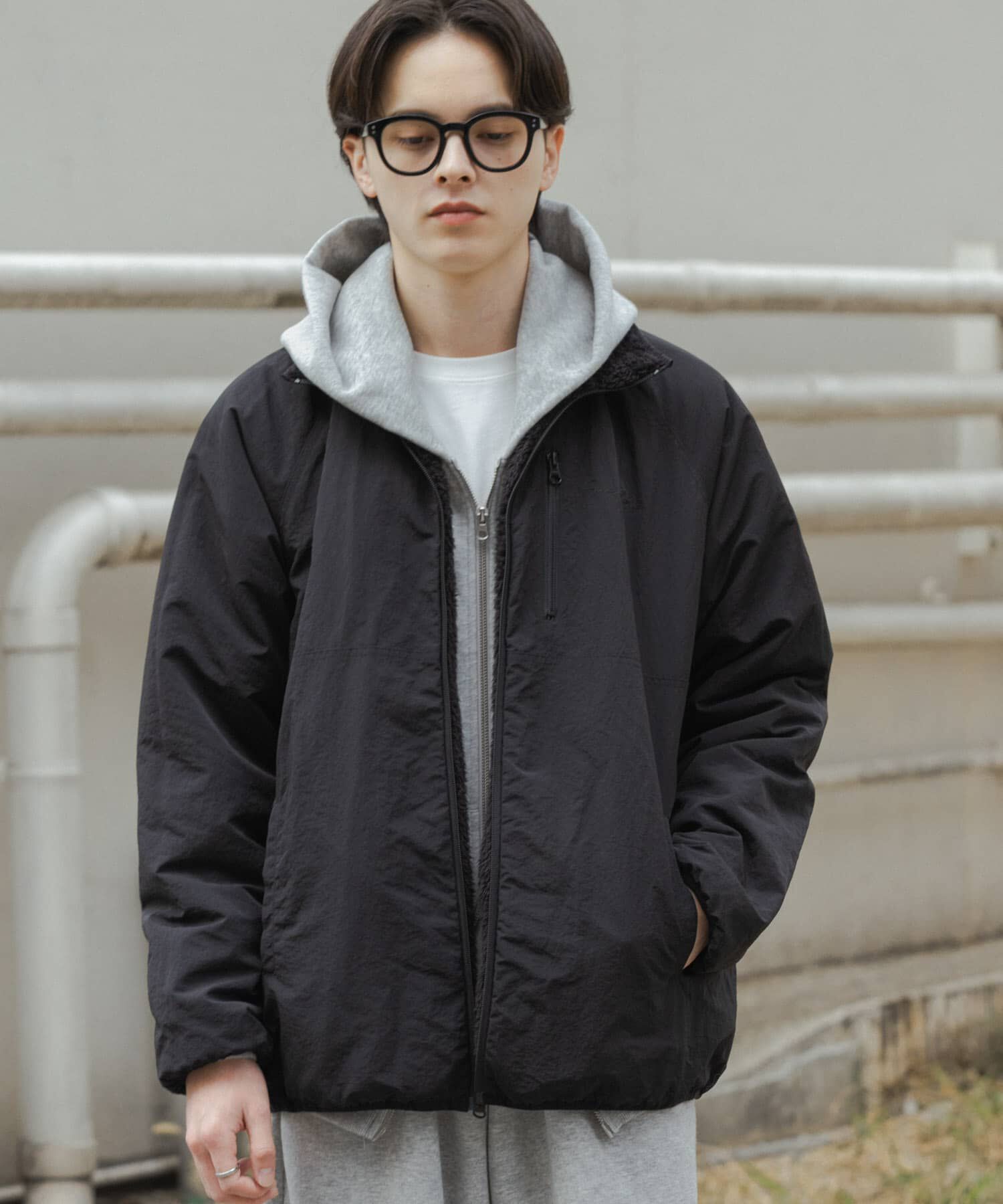 SENSE OF PLACE by URBAN RESEARCH「『ユニセックス』ユーティリティ2WAYブルゾン」|ブルゾン・スタジャン|