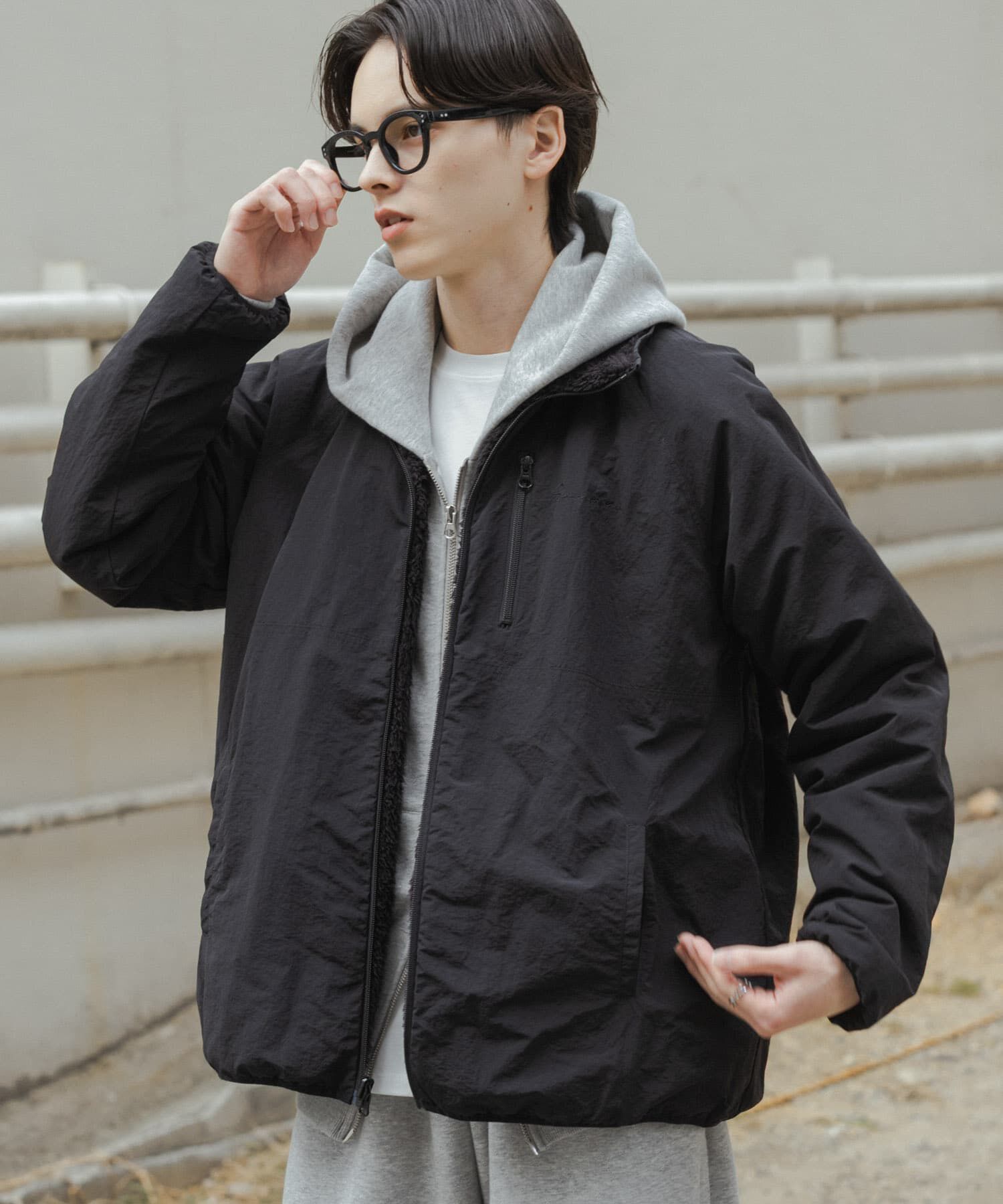 SENSE OF PLACE by URBAN RESEARCH「『ユニセックス』ユーティリティ2WAYブルゾン」|ブルゾン・スタジャン|