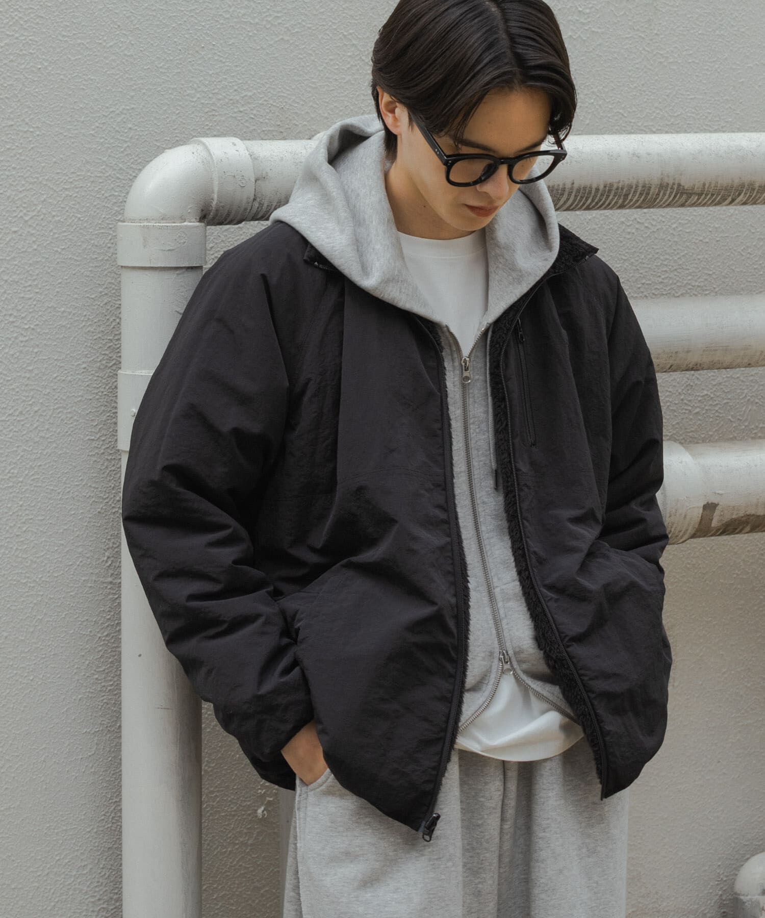 SENSE OF PLACE by URBAN RESEARCH「『ユニセックス』ユーティリティ2WAYブルゾン」|ブルゾン・スタジャン|