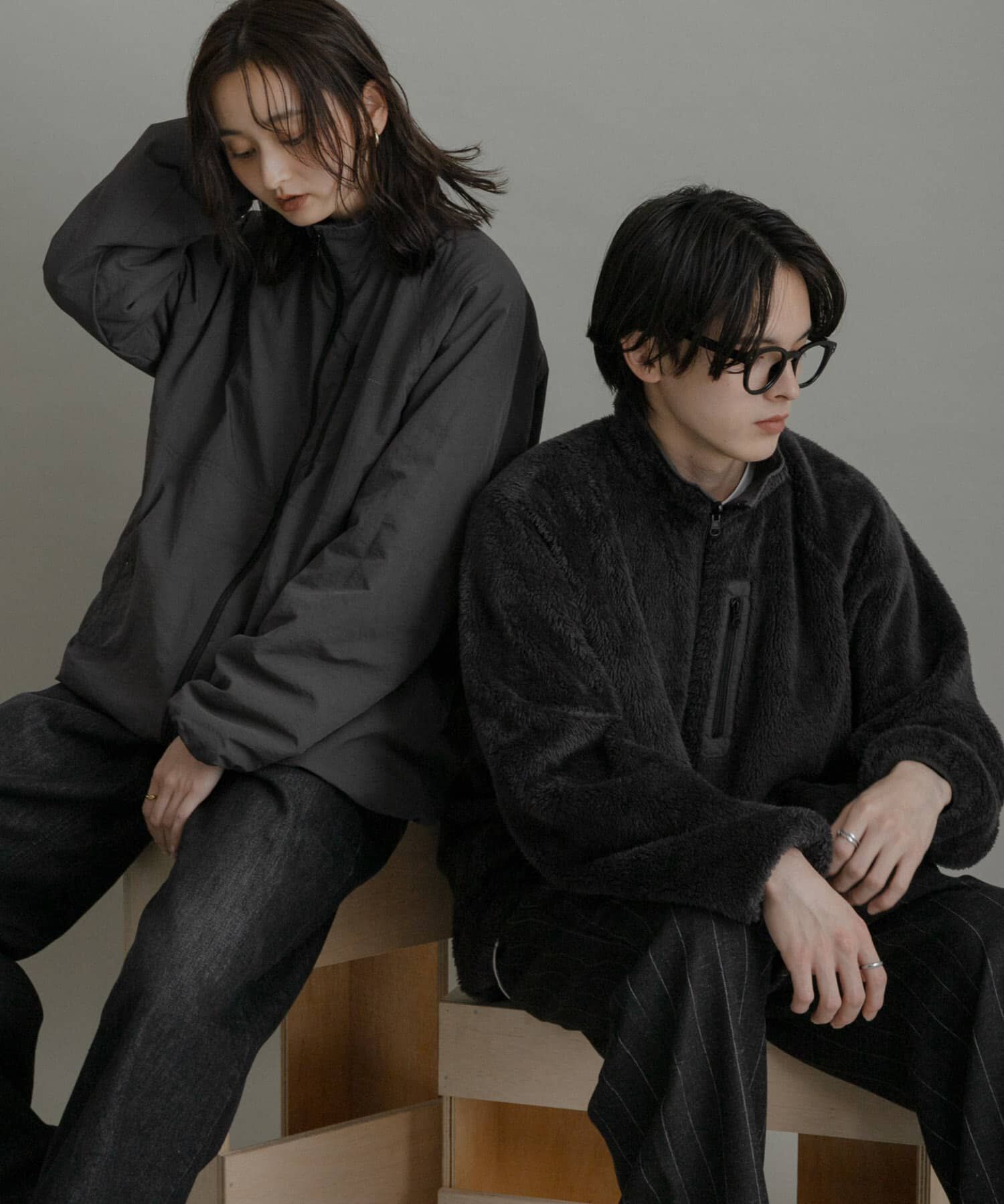 SENSE OF PLACE by URBAN RESEARCH「『ユニセックス』ユーティリティ2WAYブルゾン」|ブルゾン・スタジャン|