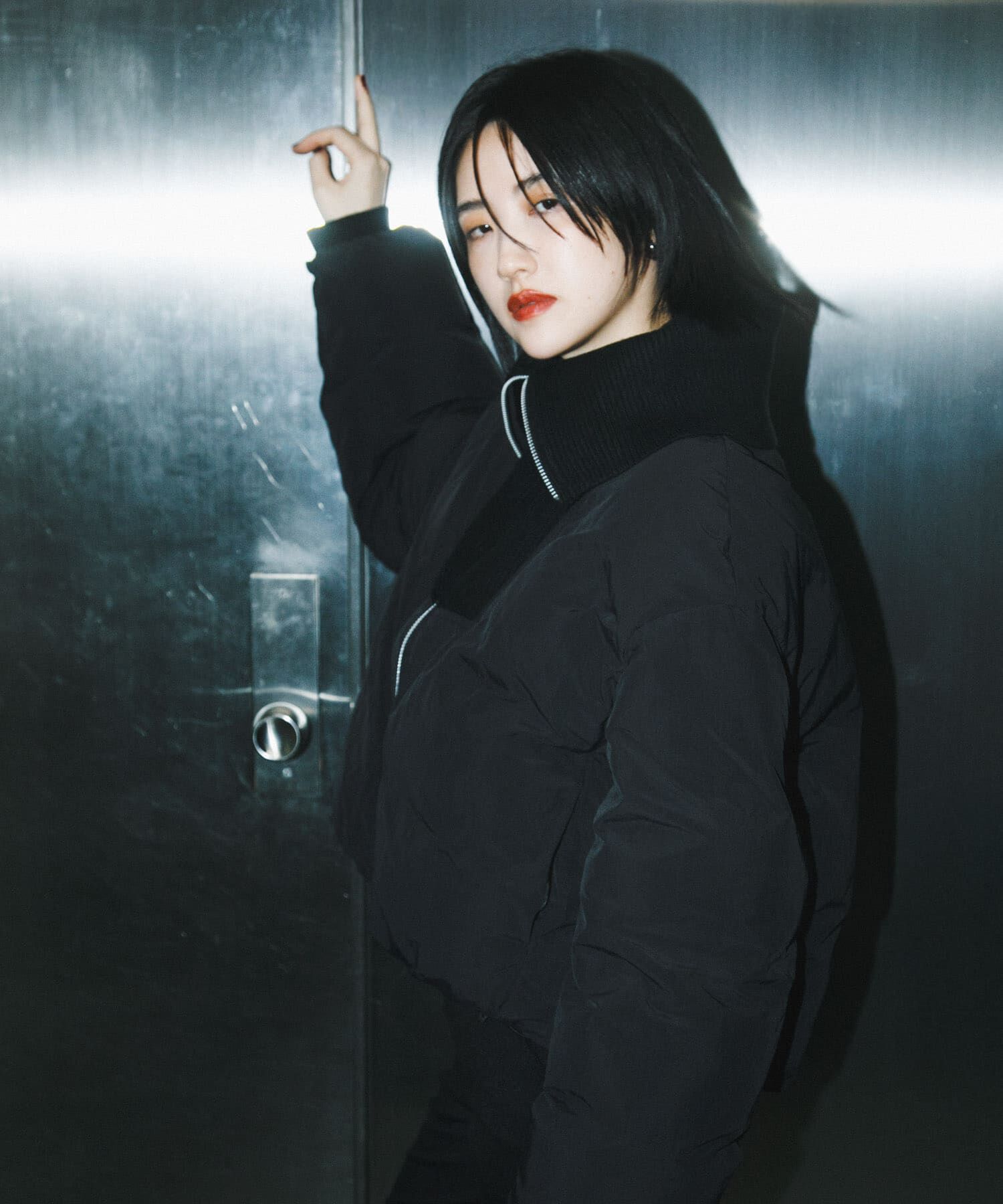 SENSE OF PLACE by URBAN RESEARCH「ビッグカラーショートパフジャケット」|ダウン|