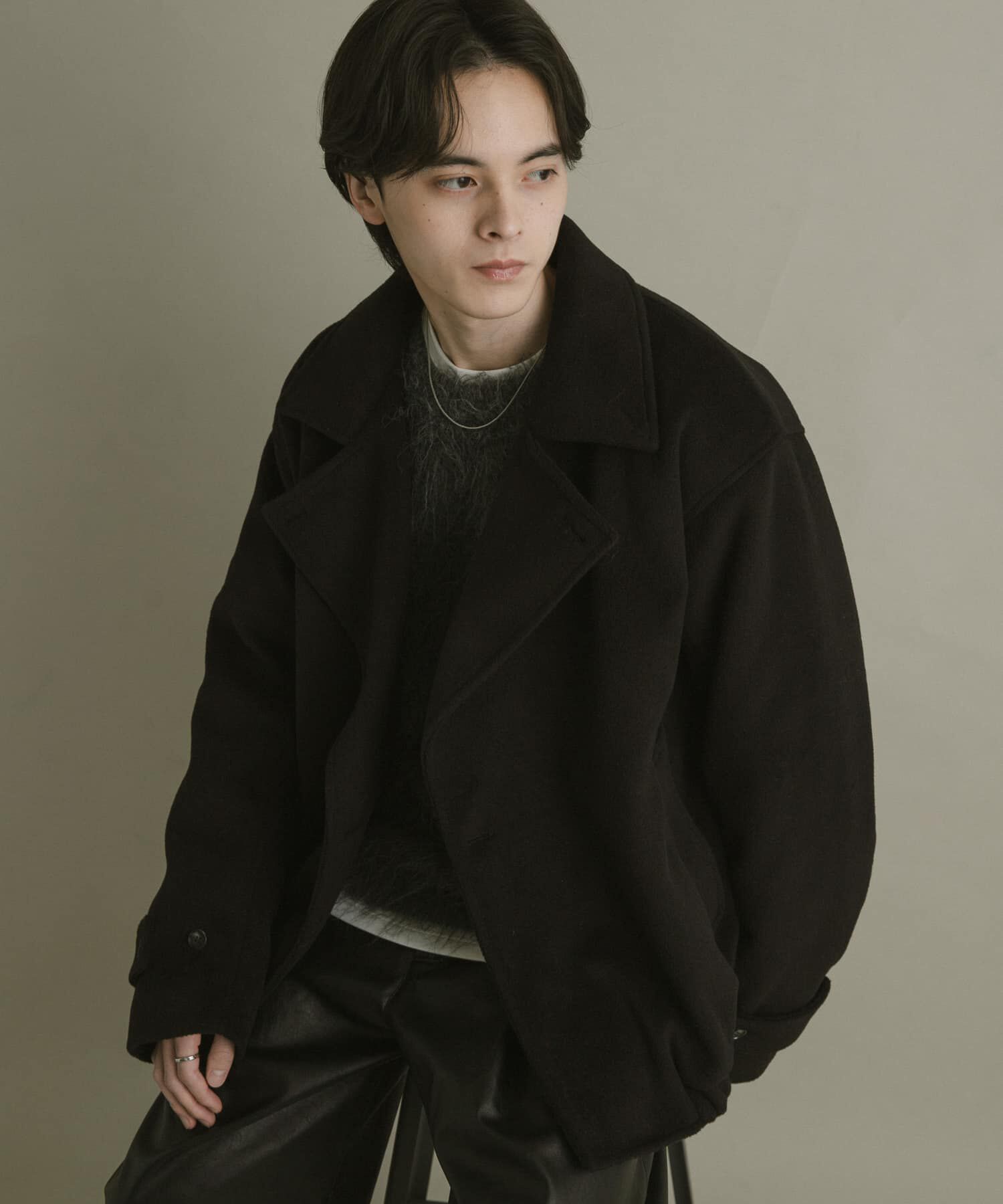 SENSE OF PLACE by URBAN RESEARCH「シャギーダブルスタンドブルゾン」|ブルゾン・スタジャン|