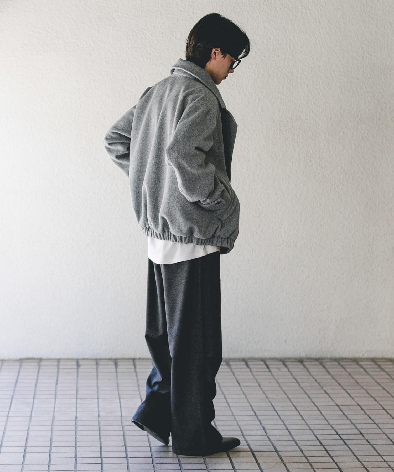 SENSE OF PLACE by URBAN RESEARCH「シャギーダブルスタンドブルゾン」|ブルゾン・スタジャン|