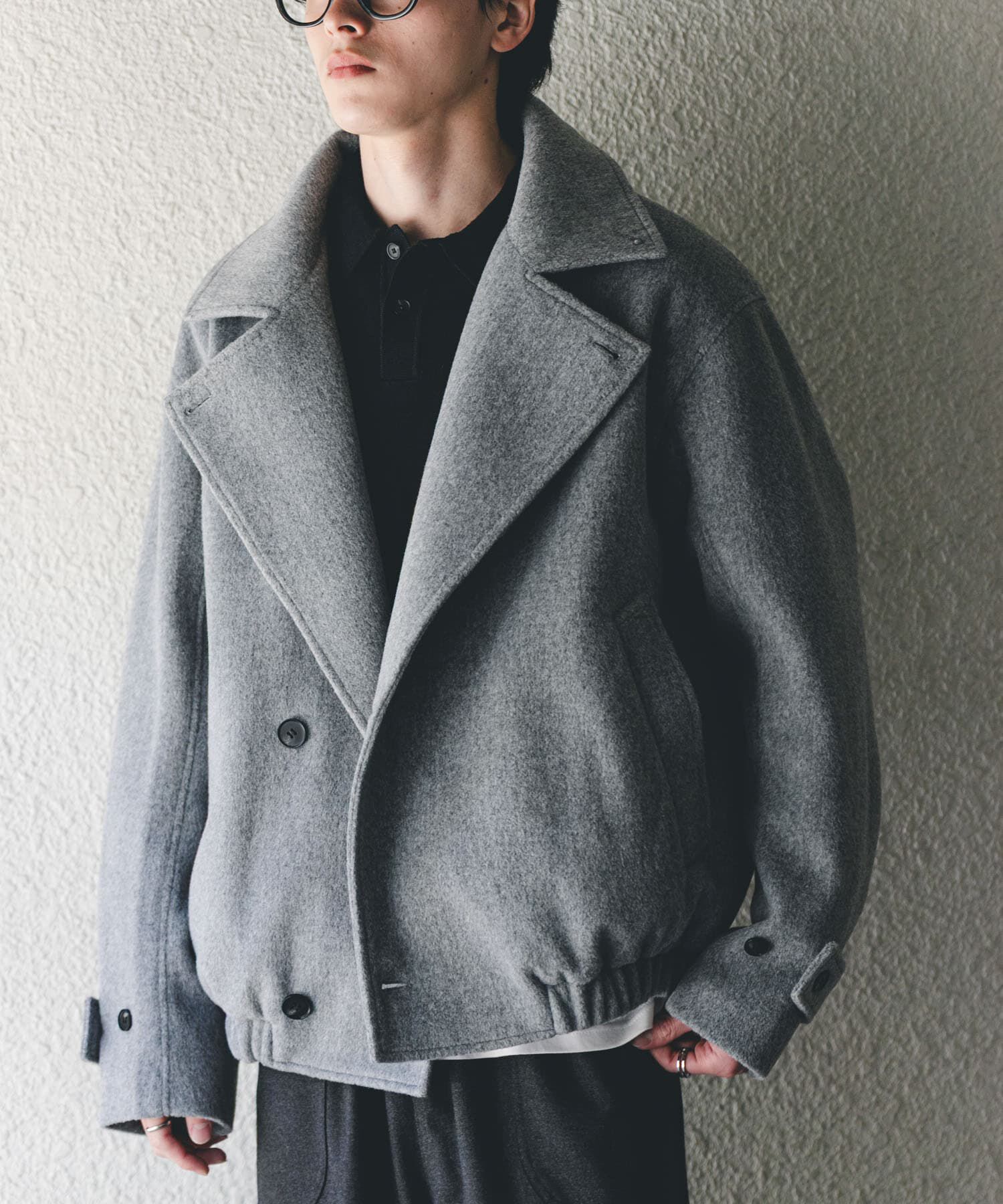 SENSE OF PLACE by URBAN RESEARCH「シャギーダブルスタンドブルゾン」|ブルゾン・スタジャン|