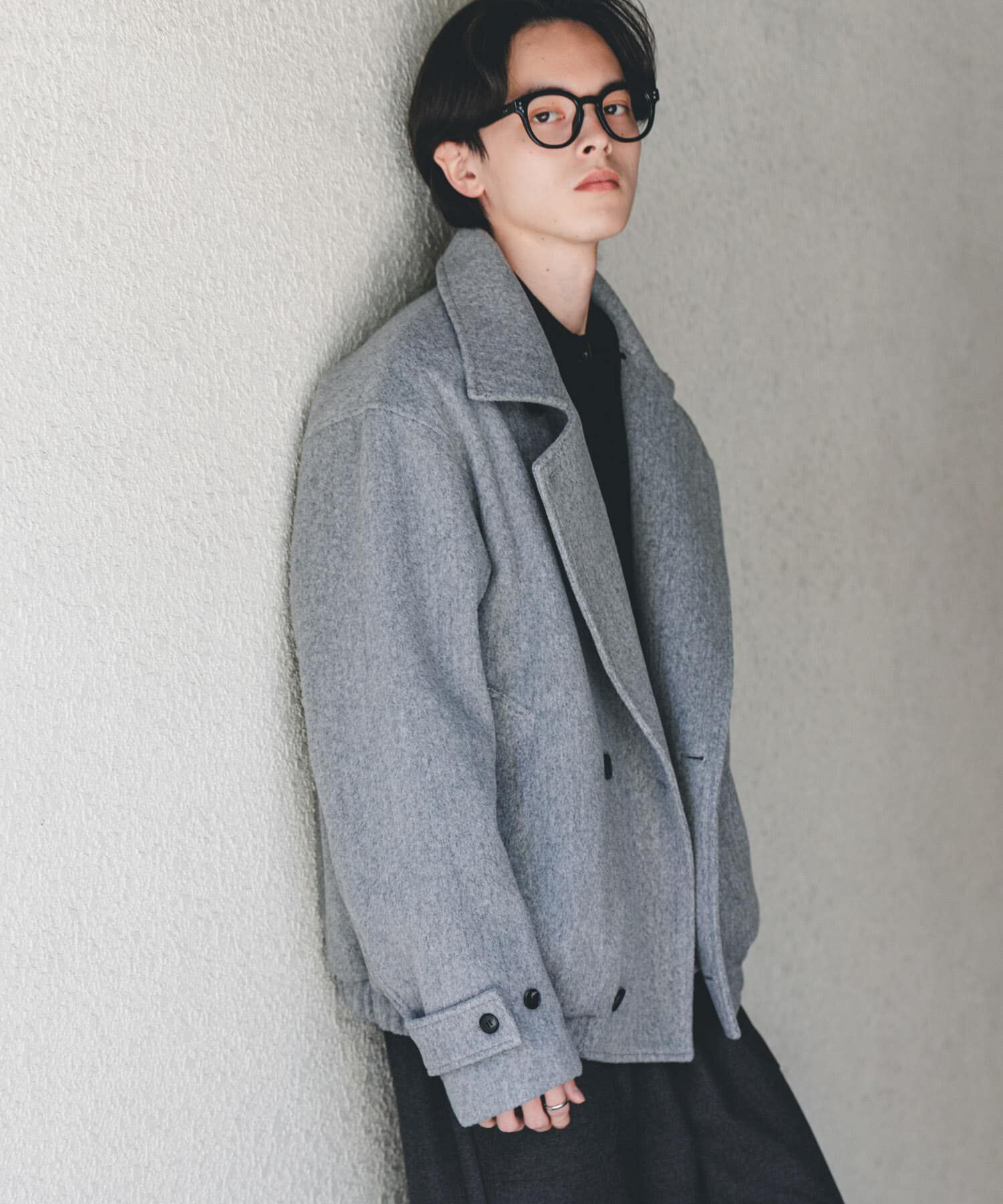 SENSE OF PLACE by URBAN RESEARCH「シャギーダブルスタンドブルゾン」|ブルゾン・スタジャン|