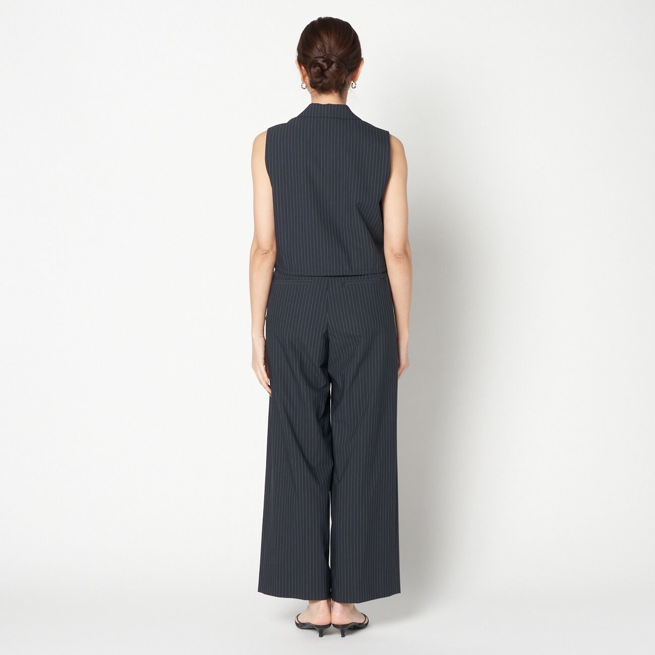 HELIOPOLE「HELIOPOLE CROPPED TAILORED VEST」|ベスト・ジレ|