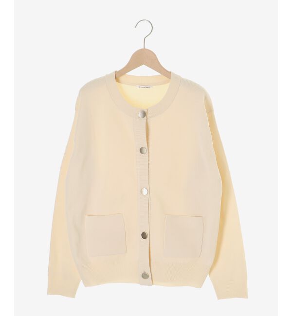  「《WEB限定アイテム》ウォッシャブルクルーネックカーディガン」|カーディガン|