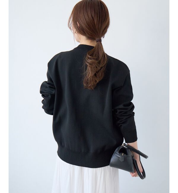  「《WEB限定アイテム》ウォッシャブルクルーネックカーディガン」|カーディガン|