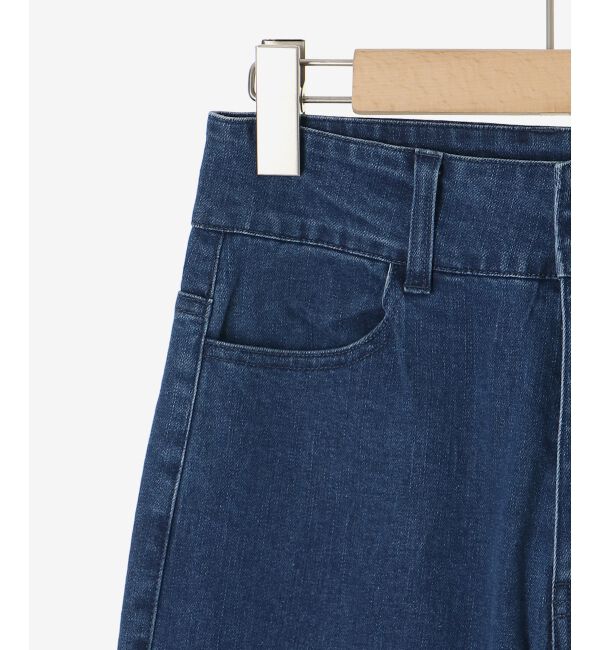  「ヒップハートフレアパンツ」|デニム|