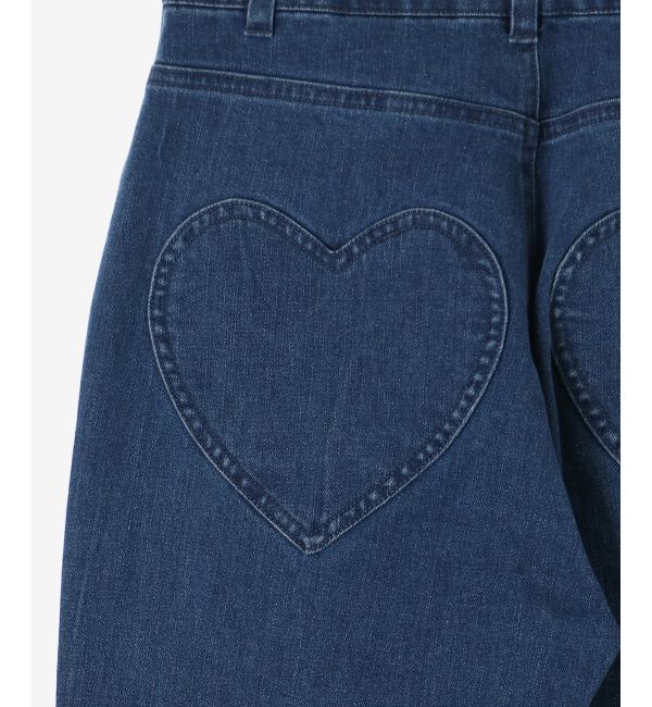  「ヒップハートフレアパンツ」|デニム|