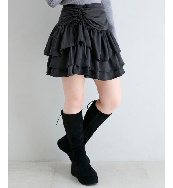  「アシメドロストスカパン」|スカート|