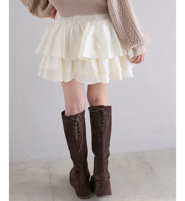  「アシメドロストスカパン」|スカート|