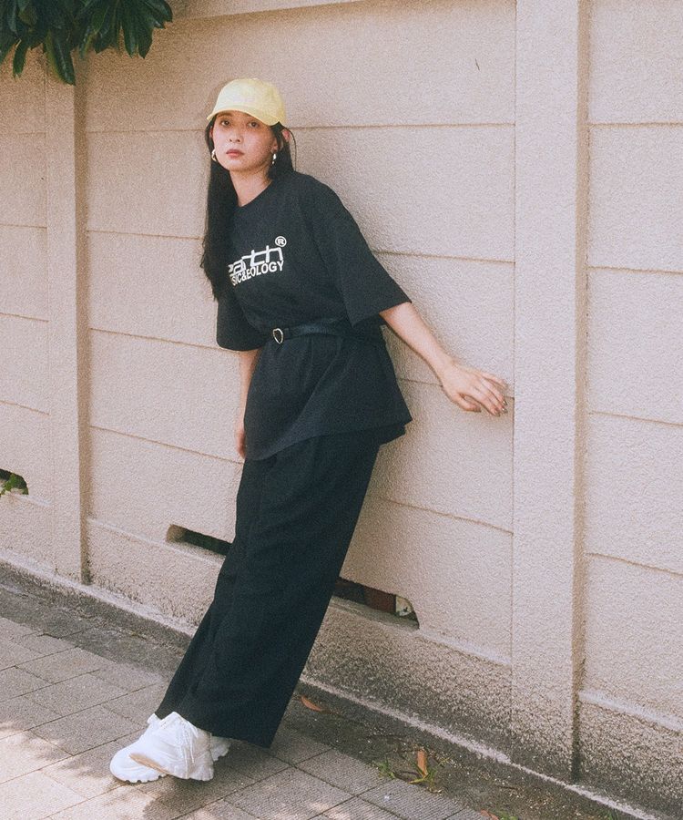 earth music&ecology「earth music&ecologyロゴTシャツ」|Tシャツ・カットソー|