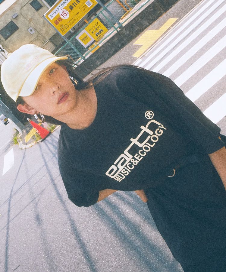 earth music&ecology「earth music&ecologyロゴTシャツ」|Tシャツ・カットソー|