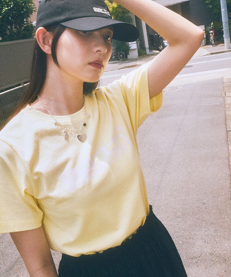 earth music&ecology「earth music&ecologyロゴTシャツ」|Tシャツ・カットソー|Yellow