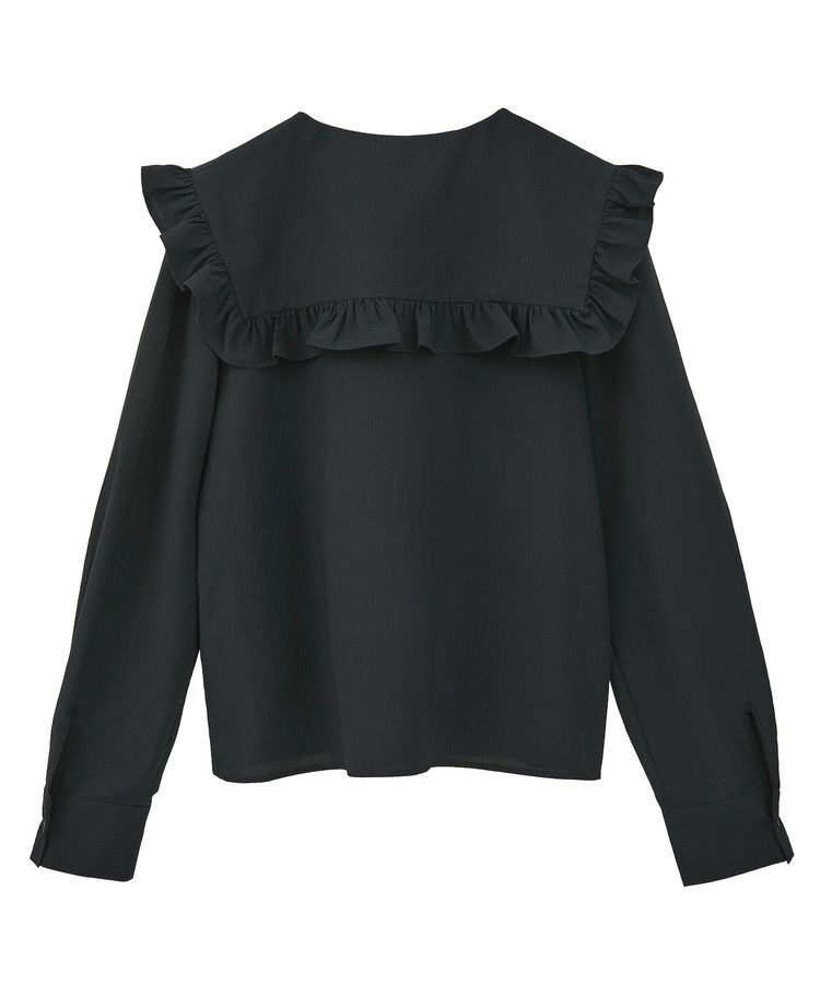 earth music&ecology「フリルセーラーカラーブラウス」|シャツ・ブラウス|