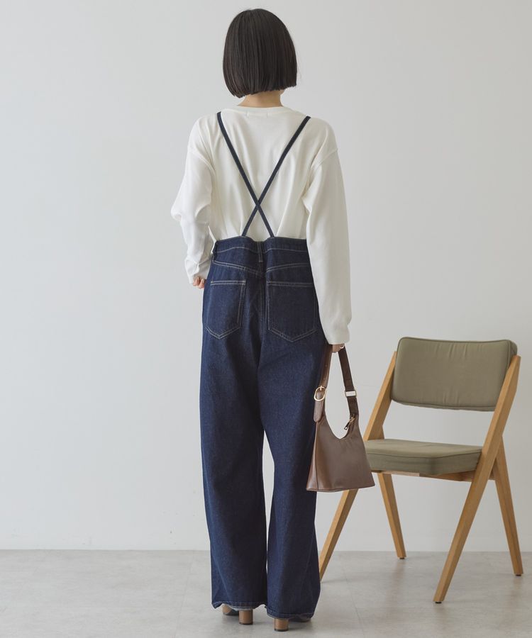 AMERICAN HOLIC「デニムサロペット」|オールインワン|