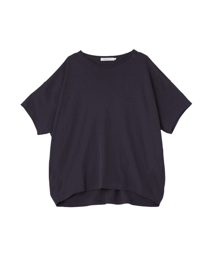 AMERICAN HOLIC「【接触冷感+UVカット】半袖コクーンカットプルオーバー」|Tシャツ・カットソー|