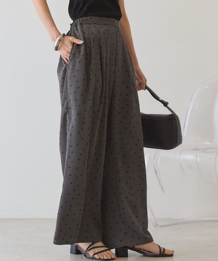 AMERICAN HOLIC「ドットサテンイージーパンツ」|その他|