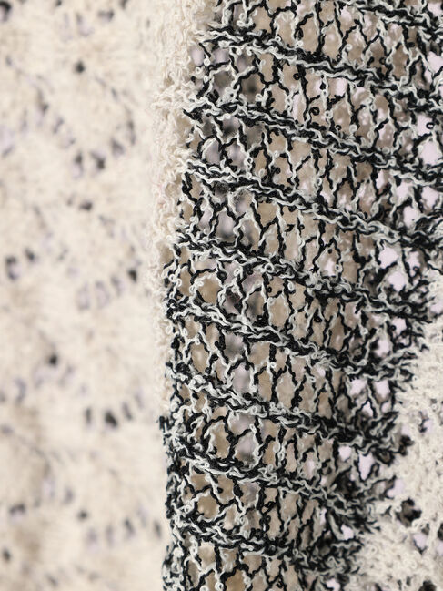 armonia「ブークレー微配色5分袖カーディガン」|カーディガン|