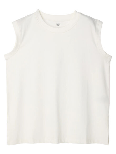 Green Parks「汗じみ防止ノースリーブプルオーバー」|Tシャツ・カットソー|