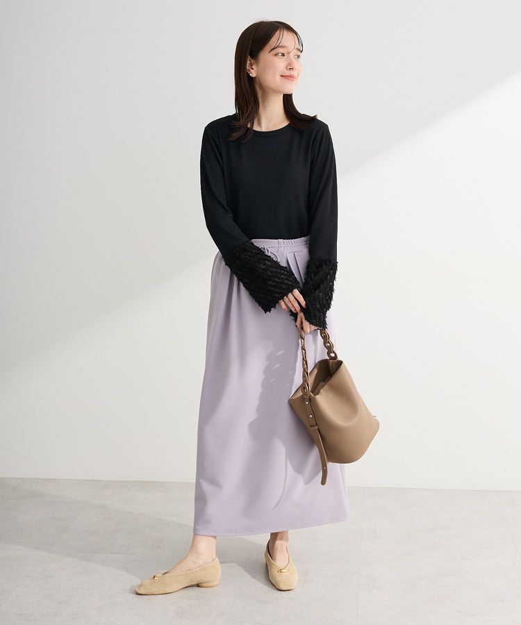 Green Parks「袖フェザードッキングプルオーバー」|Tシャツ・カットソー|