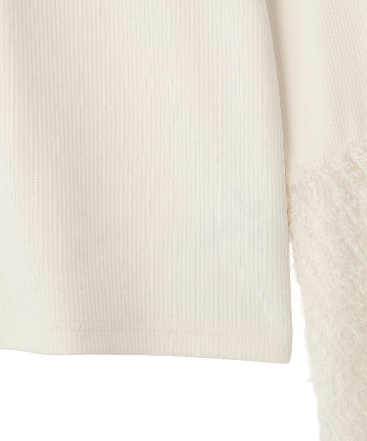 Green Parks「袖フェザードッキングプルオーバー」|Tシャツ・カットソー|