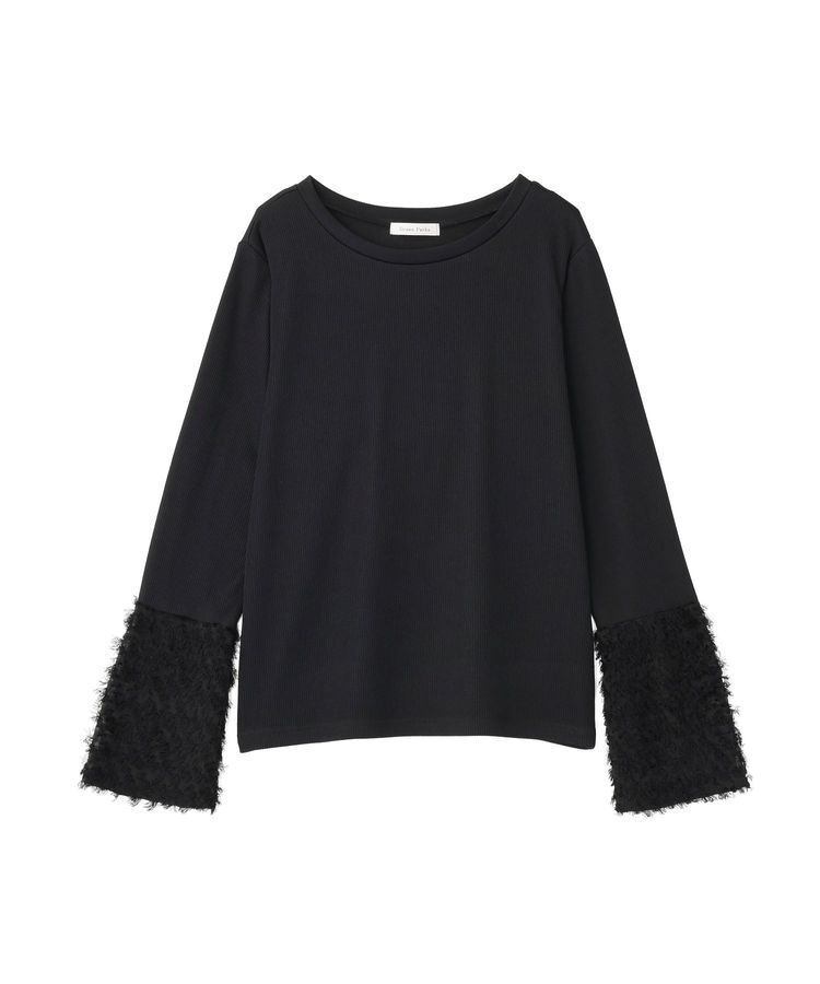 Green Parks「袖フェザードッキングプルオーバー」|Tシャツ・カットソー|