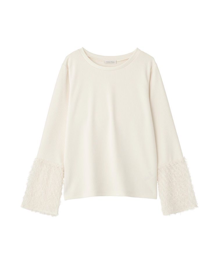 Green Parks「袖フェザードッキングプルオーバー」|Tシャツ・カットソー|