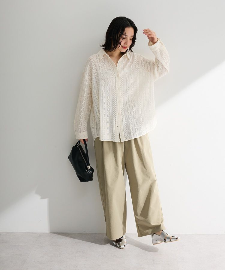 Green Parks「【楽しゃれUV】ツータックイージーパンツ」|その他|