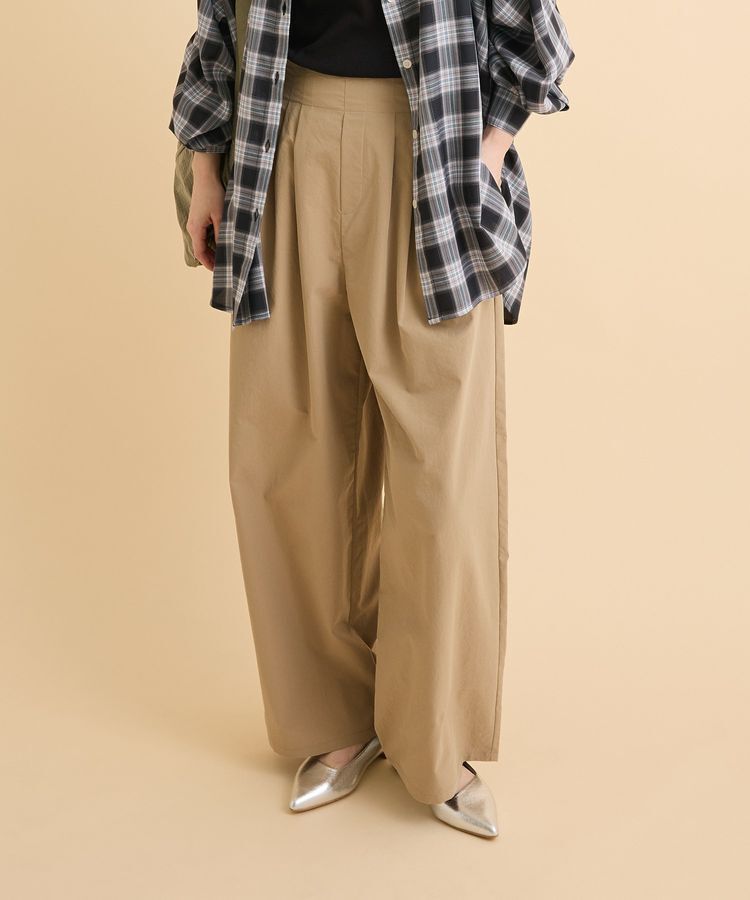 Green Parks「【楽しゃれUV】ツータックイージーパンツ」|その他|