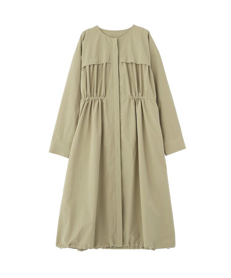 Green Parks「【楽しゃれUV】ギャザードロストワンピース」|ワンピース|