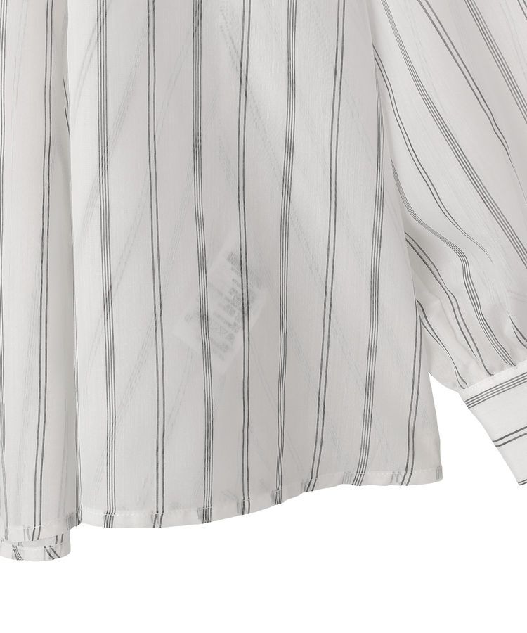 Green Parks「フレアラインスキッパーブラウス」|シャツ・ブラウス|