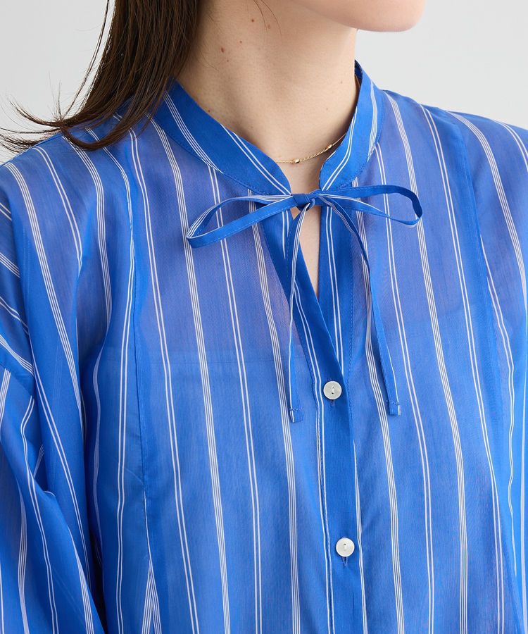 Green Parks「フレアラインスキッパーブラウス」|シャツ・ブラウス|