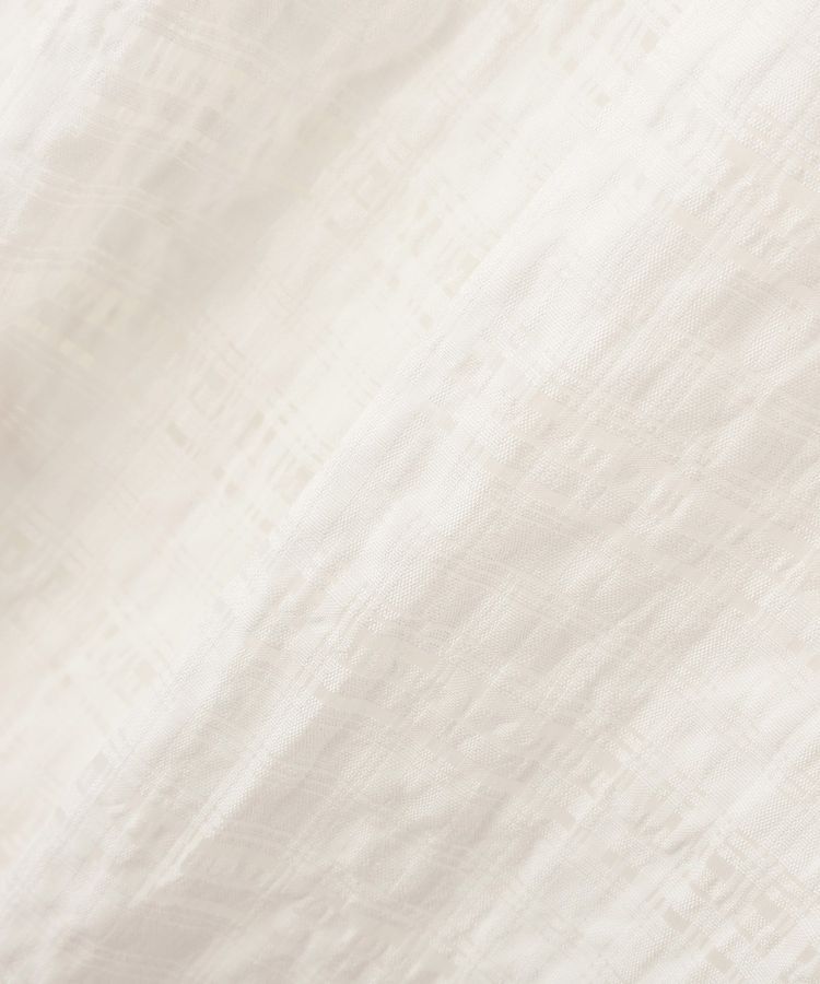 Green Parks「シアーチェックシャツワンピース」|ワンピース|