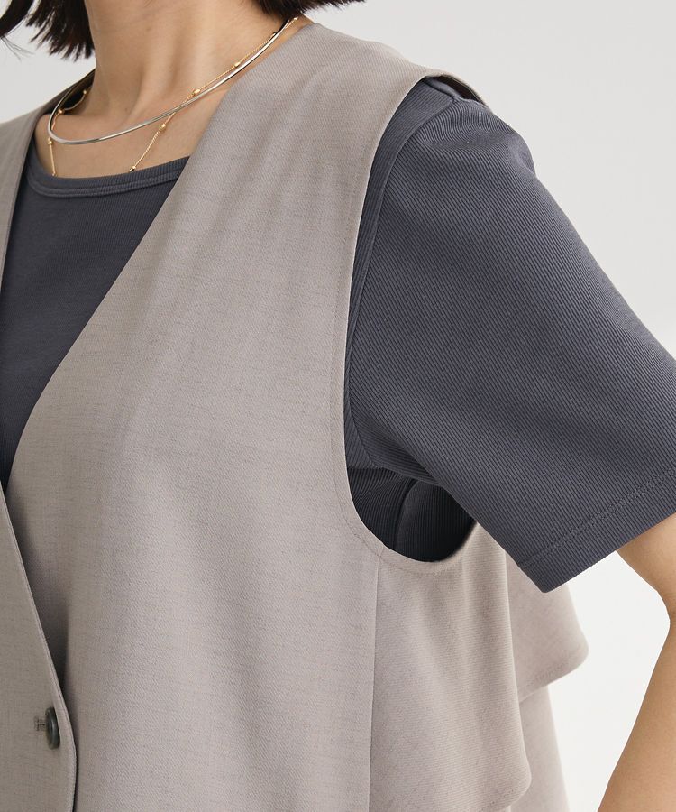 Green Parks「イージーケアバックフリルジレ」|その他|