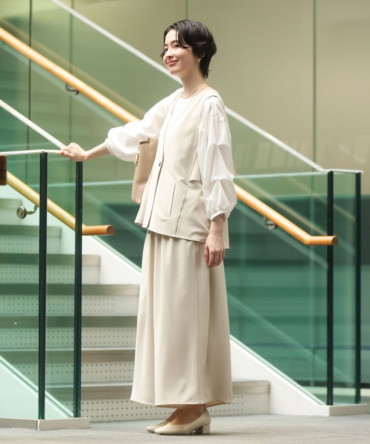 Green Parks「イージーケアバックフリルジレ」|その他|