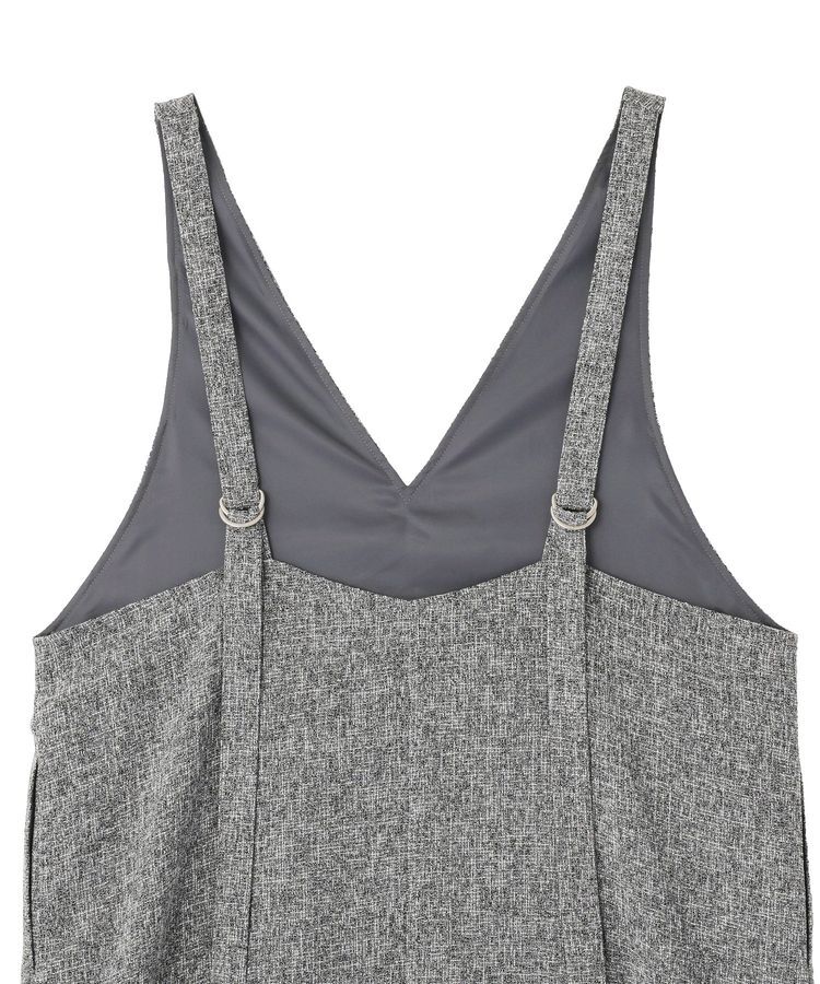 Green Parks「サマーツィードジャンスカ」|ジャンパースカート|