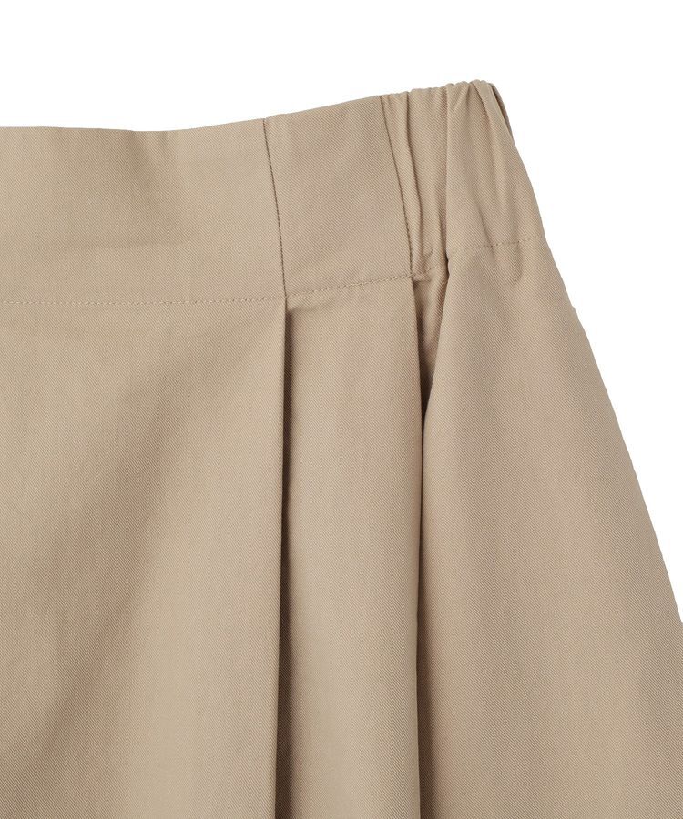 Green Parks「綿混やわらかタッチタックスカート」|スカート|