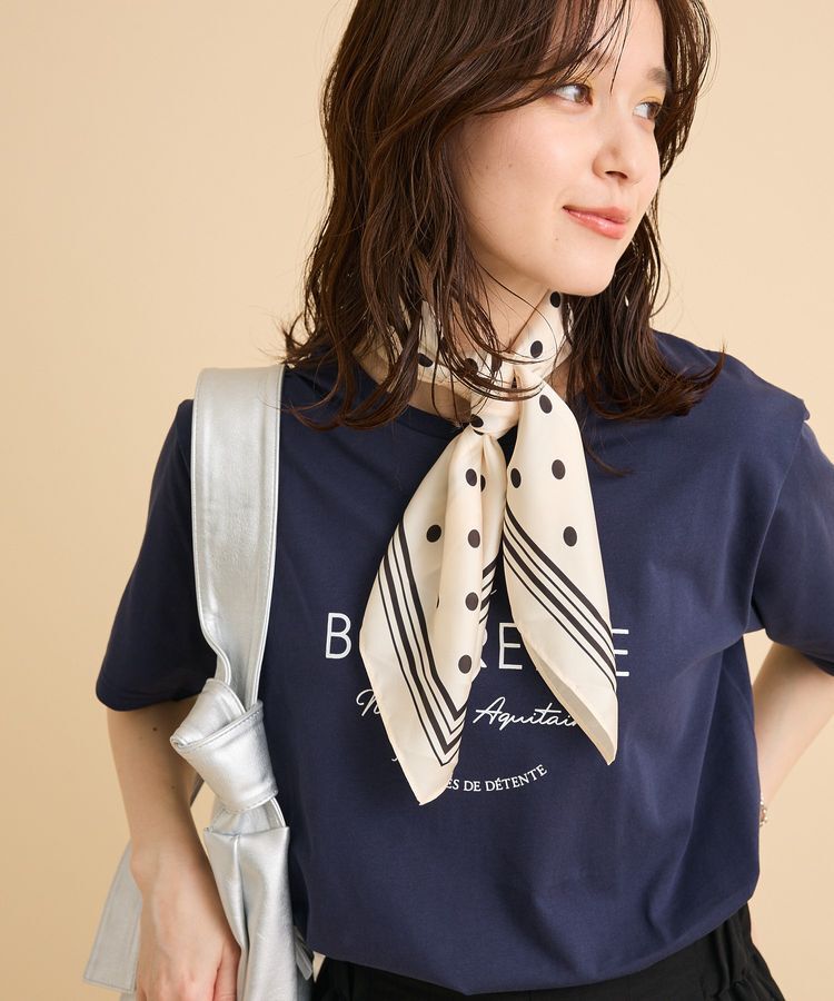 Green Parks「アソート柄ロゴTシャツ」|Tシャツ・カットソー|Navy